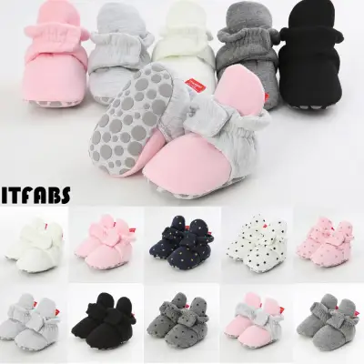 Newborn Baby Soft Warm Crib Shoe Infant Boy Girl Boots Booties Prewalker 0-18M