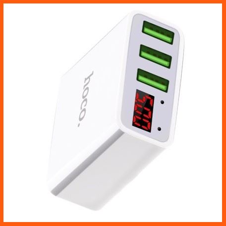 ✨✨#BEST SELLER🎉🎉 Hoco C15 Adapter 3 USB + LED วัดกระแสไฟฟ้าได้ อุปกรณ์จัดเก็บข้อมูล (STORAGE & MEMORY CARD ) STORAGE MEMORY CARD อุปกรณ์จัดเก็บข้อมูล Memory Card เม็มโมรี่การ์ด Compact Flash