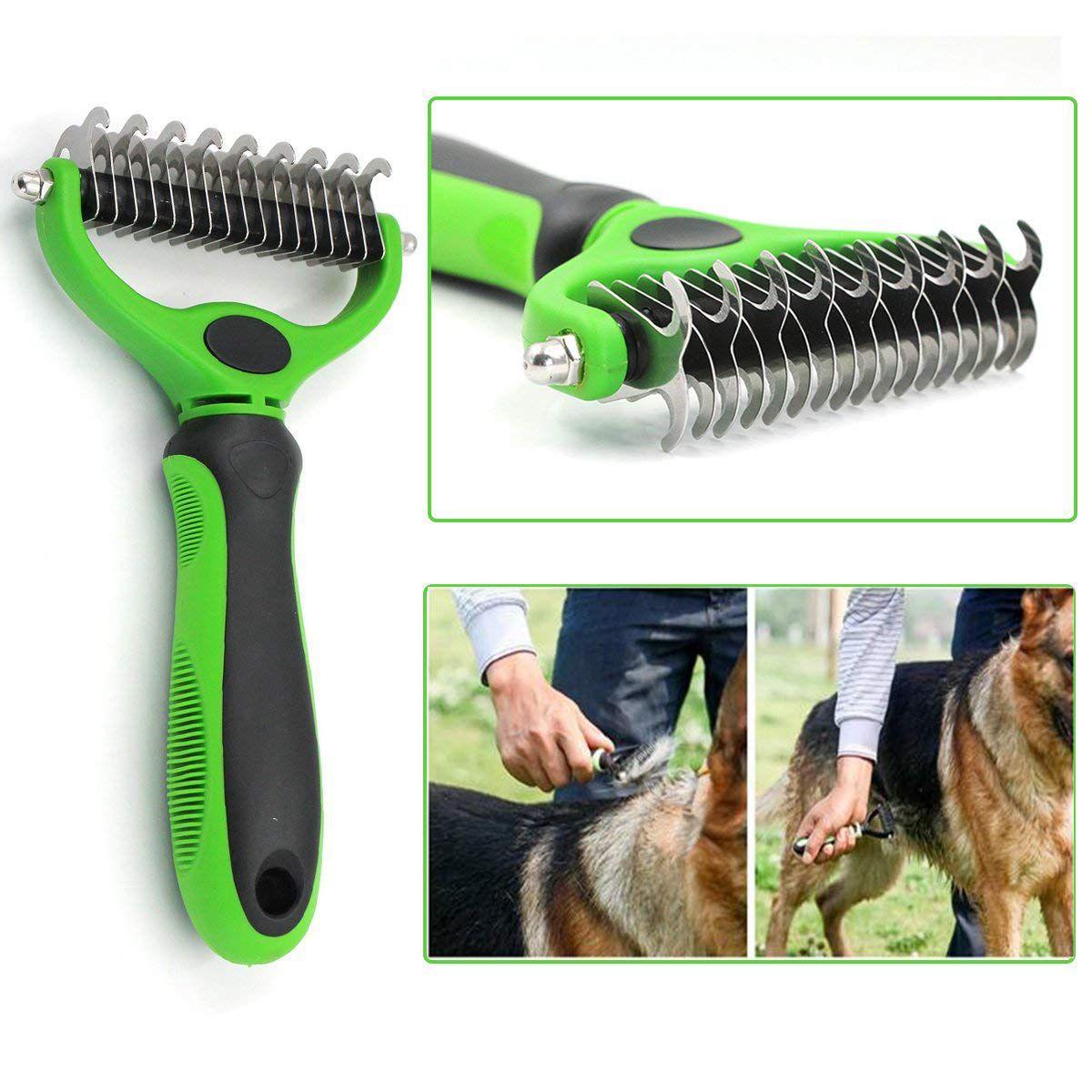 the rake dog brush