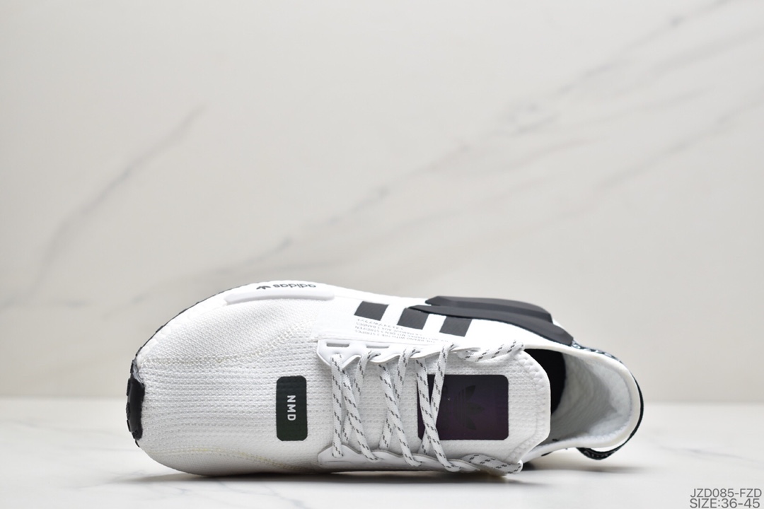 3 Years Warranty 〗ADIDAS NMD R1 V2 คุณภาพสูง รองเท้าผู้ชาย รองเท้าผู้หญิง รองเท้าวิ่ง รองเท้า