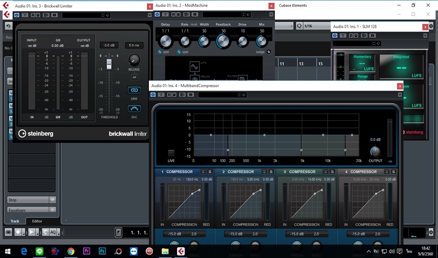 Cubase LE AI Elements 9.0.1 พร้อม Guitar Rig 5 VSTi และตัว Asio4all