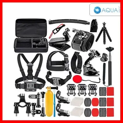 Gopro Accessories kit 50 in 1 Bundle Action Camera Accessory Kit ชุดอุปกรณ์เสริมกล้องแอคชั่น for GoPro จัดหนัก