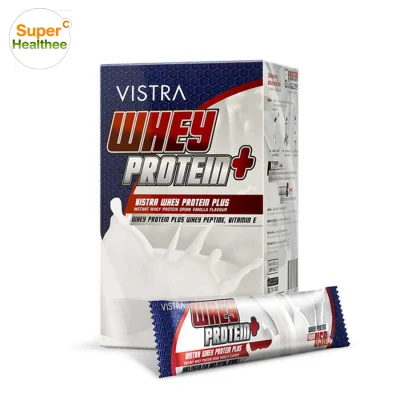 Vistra Whey Protein Plus 15 Sachets วิสทร้าเวย์ โปรตีน พลัส 15 ซอง