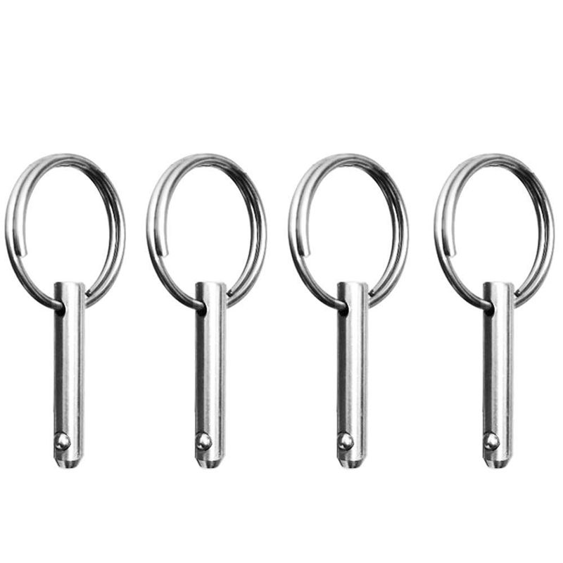 Quick Release Pins 1/4" - 316 Stainless Steel Bimini Top Pins For Marine Hardware