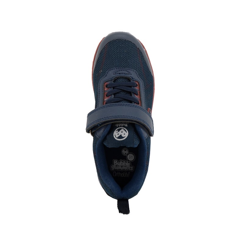 BATA BBG BOYS รองเท้าผ้าใบเด็กชาย CASUAL G.3-4 แบบแปะ สีน้ำเงิน รหัส 3499418