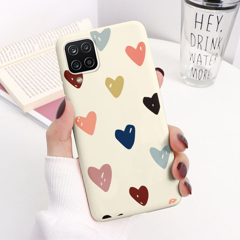 2021for Samsung A12 Case 65 Soft Silicone Phone Cover Coque Funda For Samsung Galaxy A 12 4150