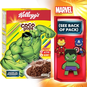 สินค้า KELLOGG\'S COCO POPS 400 G เคลล็อกส์ โกโก้ ป็อบส์ ขนาด 400 กรัม ซีเรียลธัญพืช อาหารเช้า อาหารว่าง