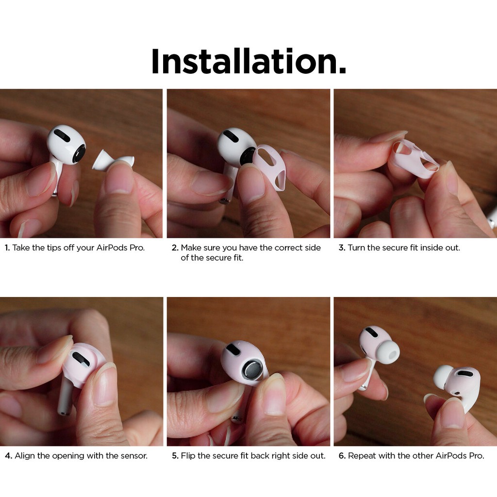 พร้อมส่ง Elago Airpods Secure Fit (ของแท้) ใช้ได้กับ Airpods Pro