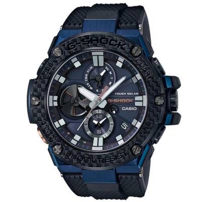 Casio G-Shock นาฬิกาข้อมือผู้ชาย สายเรซิ่น รุ่น GST-B100,GST-B100-1A (CMG) - สีดำ Casio G-Shock นาฬิกาข้อมือผู้ชาย สายเรซิ่น รุ่น GST-B100,GST-B100-1A (CMG) - สีดำ
