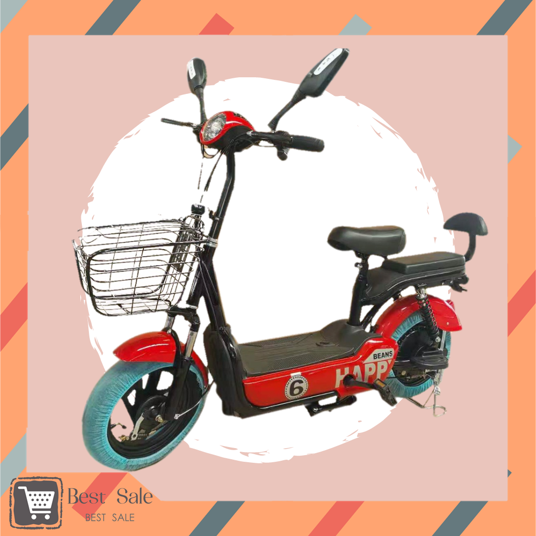 จักรยานไฟฟ้า electric bike สกู๊ตเตอร์ไฟฟ้า e-scooter ขับขี่ง่ายสบาย แบบ 2 ที่นั่ง Bestsale  รุ่นU2014