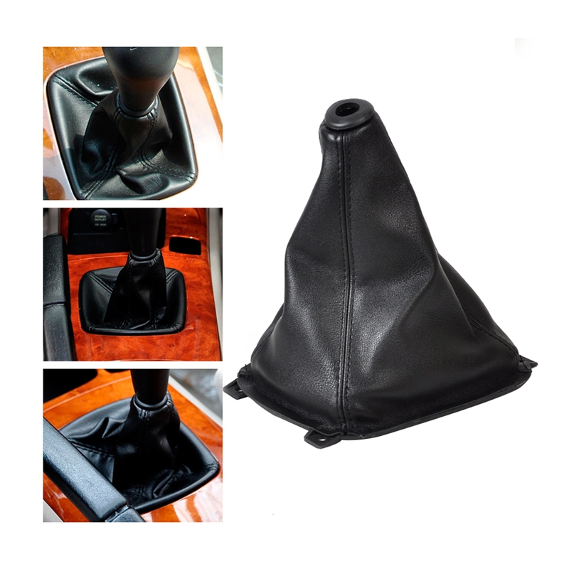 Car pu leather gear boot gaiter cover for hyundai sonata 1998 1999 2000 2001 2002 2003 2004 2005 2006
