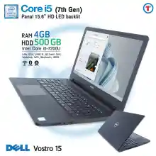 ภาพขนาดย่อของภาพหน้าปกสินค้าโน๊ตบุ๊ค DELL Vostro 15 Core i5 GEN 7 ขนาด 15.6 นิ้ว - RAM 8 GB SSD 128-256 GB มีคีย์แป้นแยก กล้องหน้า Wifi-Bluetooth Refurbished laptop used notebook computer 2022 สภาพดี มีประกัน By Totalsolution จากร้าน Totalsolution บน Lazada