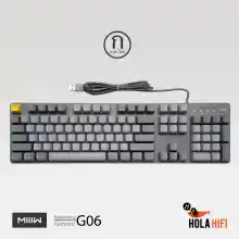 ภาพขนาดย่อของสินค้าXiaomi MIIIW USB Keyboard Mechanical G06 104 Keys ภาษาไทย (ENG/THAI) รับประกัน 1 ปี พร้อมส่ง