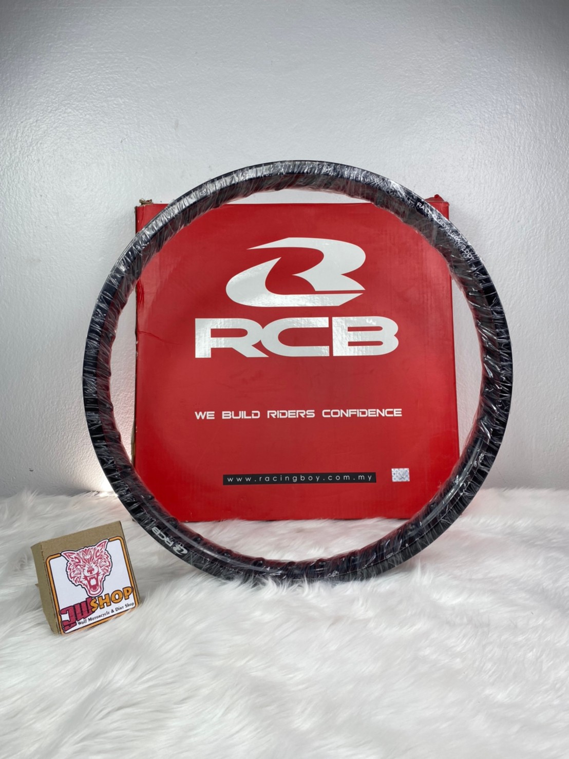 วงล้อ RCB 1.60x19 36H วงล้ออลูมิเนียมแต่ง Racing Boy 1.60x19 36ก้าน มี3สี สีทอง,สีเงิน,สีดำพาวเวอร์โค้ด แข็งแรงทนทาน (ล้อหน้าKLX150)