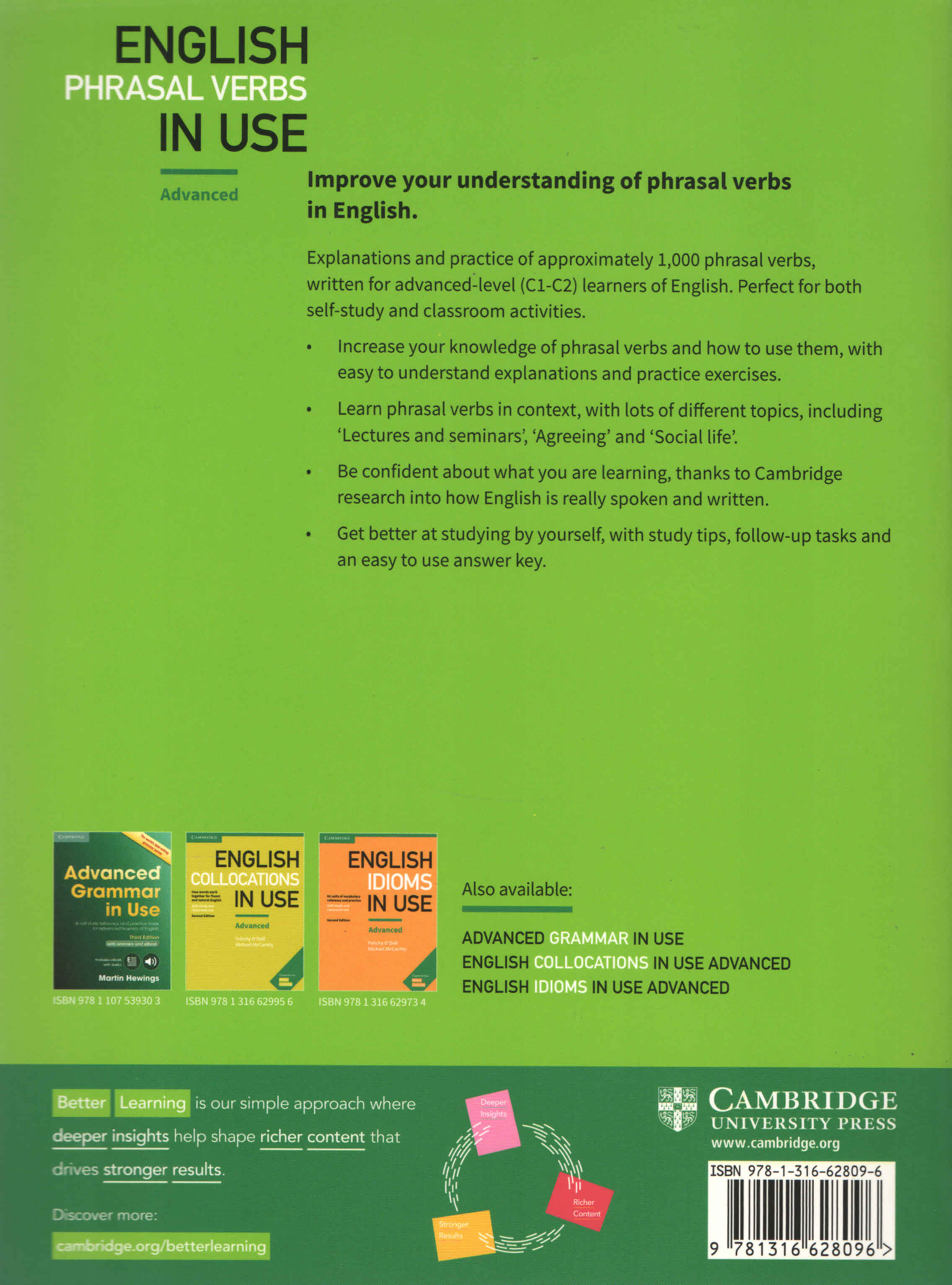 ENGLISH PHRASAL VERBS IN USE ADVANCED WITH ANS.(2ED) BY DKTODAY ...