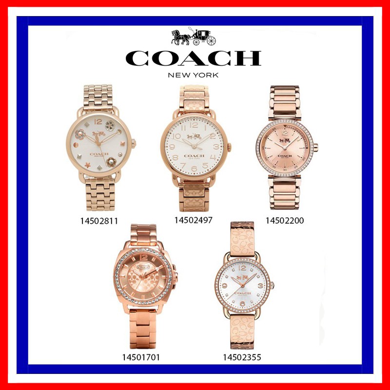 Coach ของแท้10050235514502811145024971450220014501701 - นาฬิกาแบรนด์เนมCoach นาฬิกาผู้หญิงผู้ชาย สินค้าพร้อมจัดส่ง