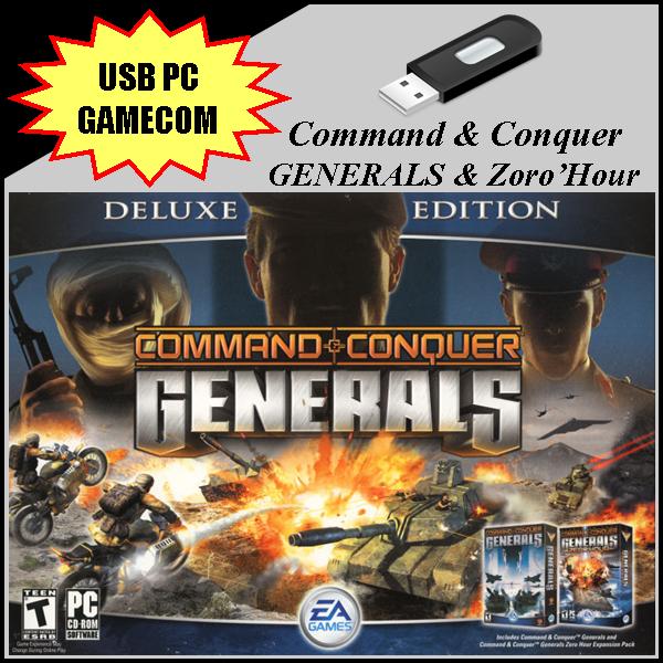 USB เกมส์คอม-Command & Conquer Generals DELUXE EDITION