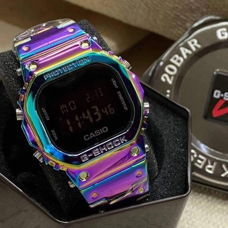 ภาพหน้าปกสินค้ามาใหม่ นาฬิกาข้อมือแฟชั่น GMB-5000 แถมกล่องกระดาษคาสิโอ้ฟรี จากร้าน S&B Timestudio บน Lazada