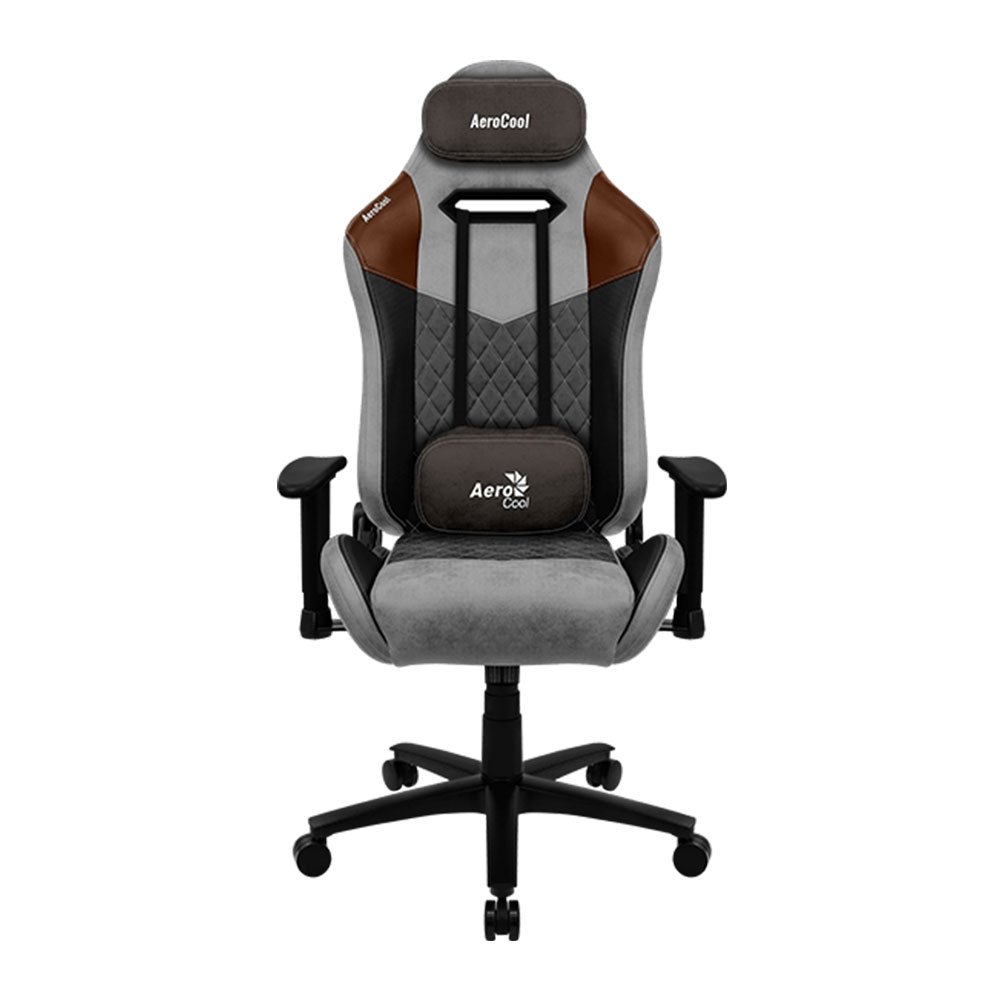 GAMING CHAIR (เก้าอี้เกมมิ่ง) AEROCOOL GAMING DUKE TAN GRAY (DUKE-TG)