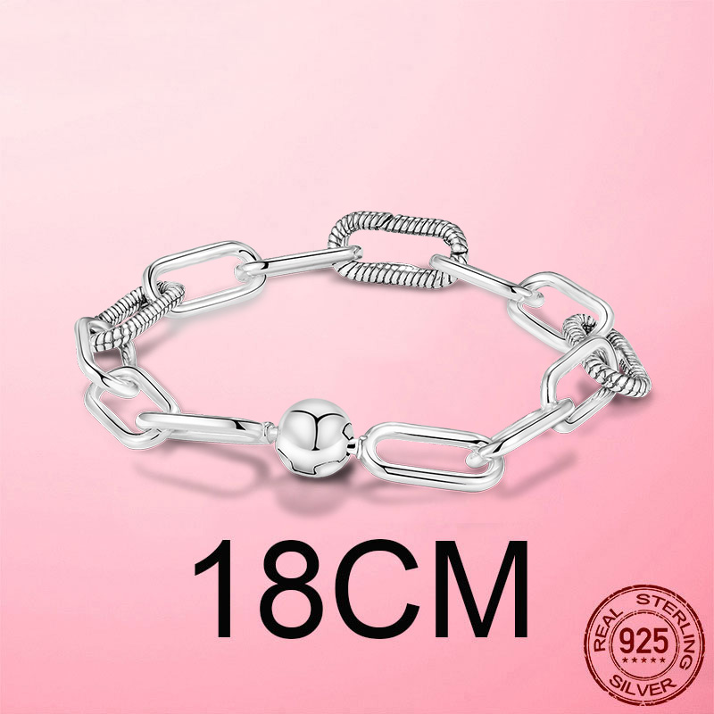 Sale 925 sterling silver Charm Fit Pan Bracelet hollow Findings For Jewelry jewerly accessories HBP  8