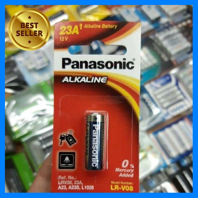 ถ่าน Panasonic 23A 12V สีแดง จำนวน 1ก้อน ของแท้บริษัท มีฉลากภาษาไทย เลือก 1 ชิ้น อุปกรณ์ถ่ายภาพ กล้อง Battery ถ่าน Filters สายคล้องกล้อง Flash แบตเตอรี่ ซูม แฟลช ขาตั้ง ปรับแสง เก็บข้อมูล Memory card เลนส์ ฟิลเตอร์ Filters Flash กระเป๋า ฟิล์ม เดินทาง