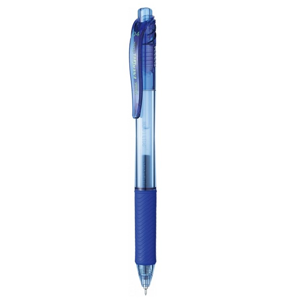 ปากกา Pentel EnerGel BLN104 ขนาด0.4มม.(ราคาต่อ 1 ด้าม) สี สีน้ำเงิน สี สีน้ำเงิน