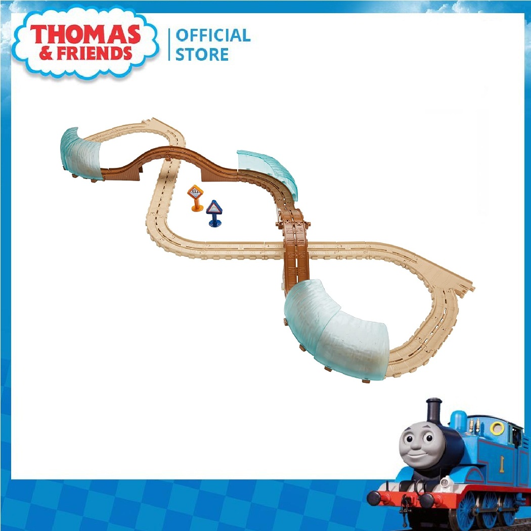 Thomas & Friends โทมัส Thomas Adventures Shark Escape™ Track Pack โทมัส แอนด์ เฟรนด์ รางรถไฟ รถไฟโทมัส ของเล่น ของเล่นเด็ก DVT15-DVT16