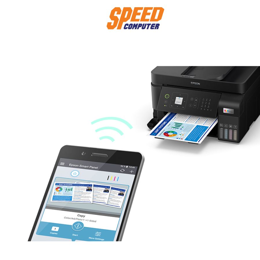 Epson Computer Set PRINTER (เครื่องพิมพ์) Epson EcoTank L5590 A4 Ink Tank Printer By Speed ...