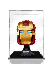 Lego LEGO 76165 Iron Man Helmet Reunion Superhero Lighting Display Box Customized One-piece