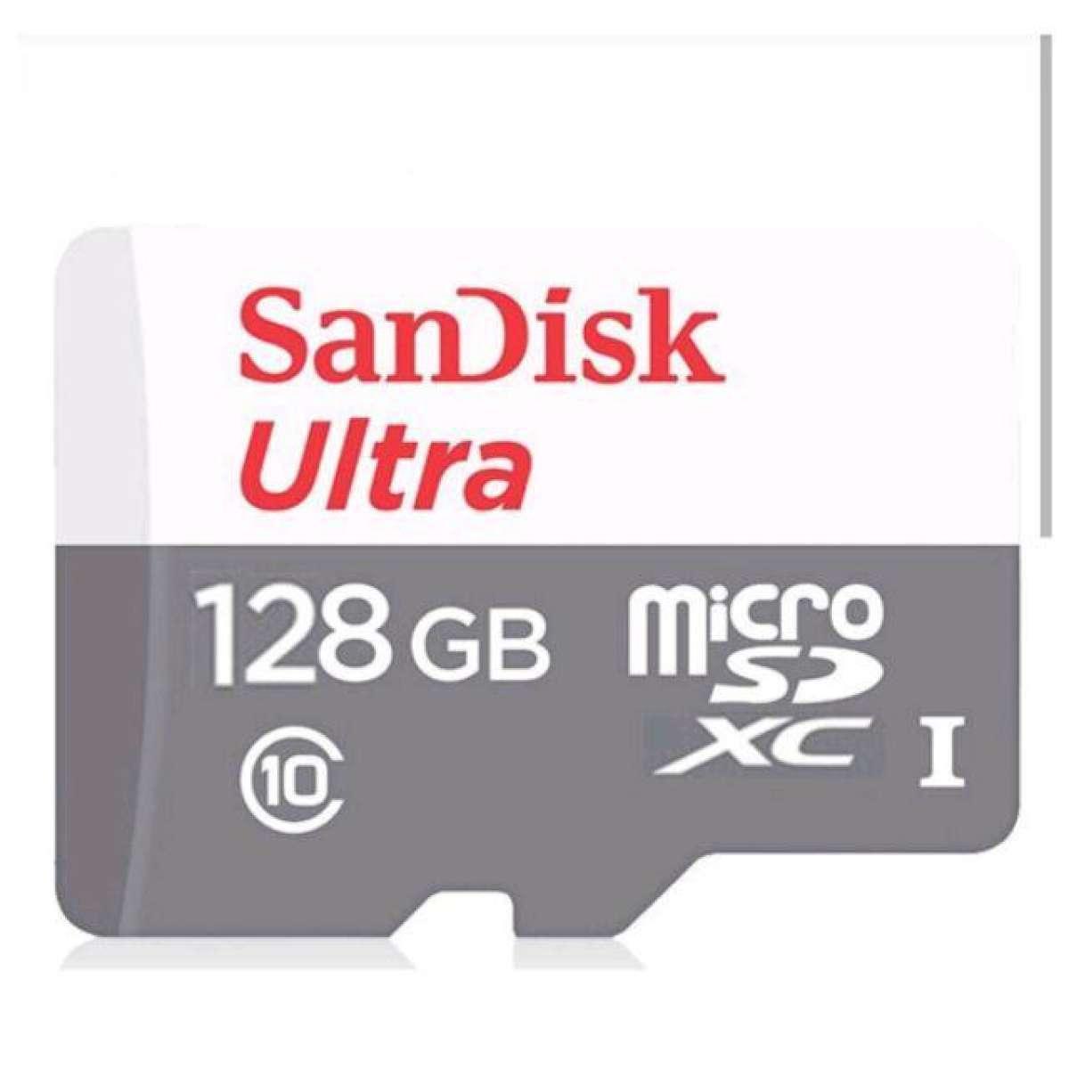 SanDisk Ultra การ์ดหน่วยความจำ Memory card micro 128GB (ของแท้)