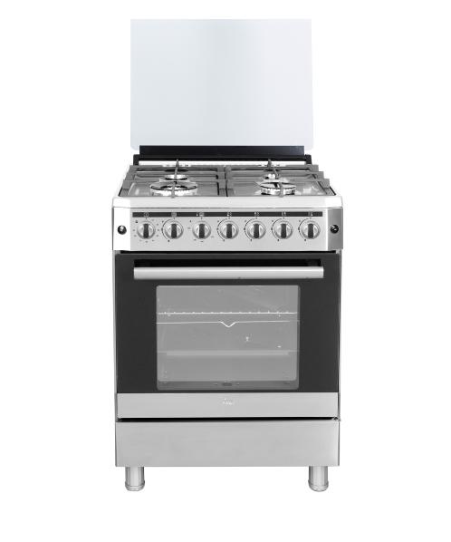 เตาแก๊สและเตาอบแบบตั้งพื้น FS66F 4G  สแตนเลส