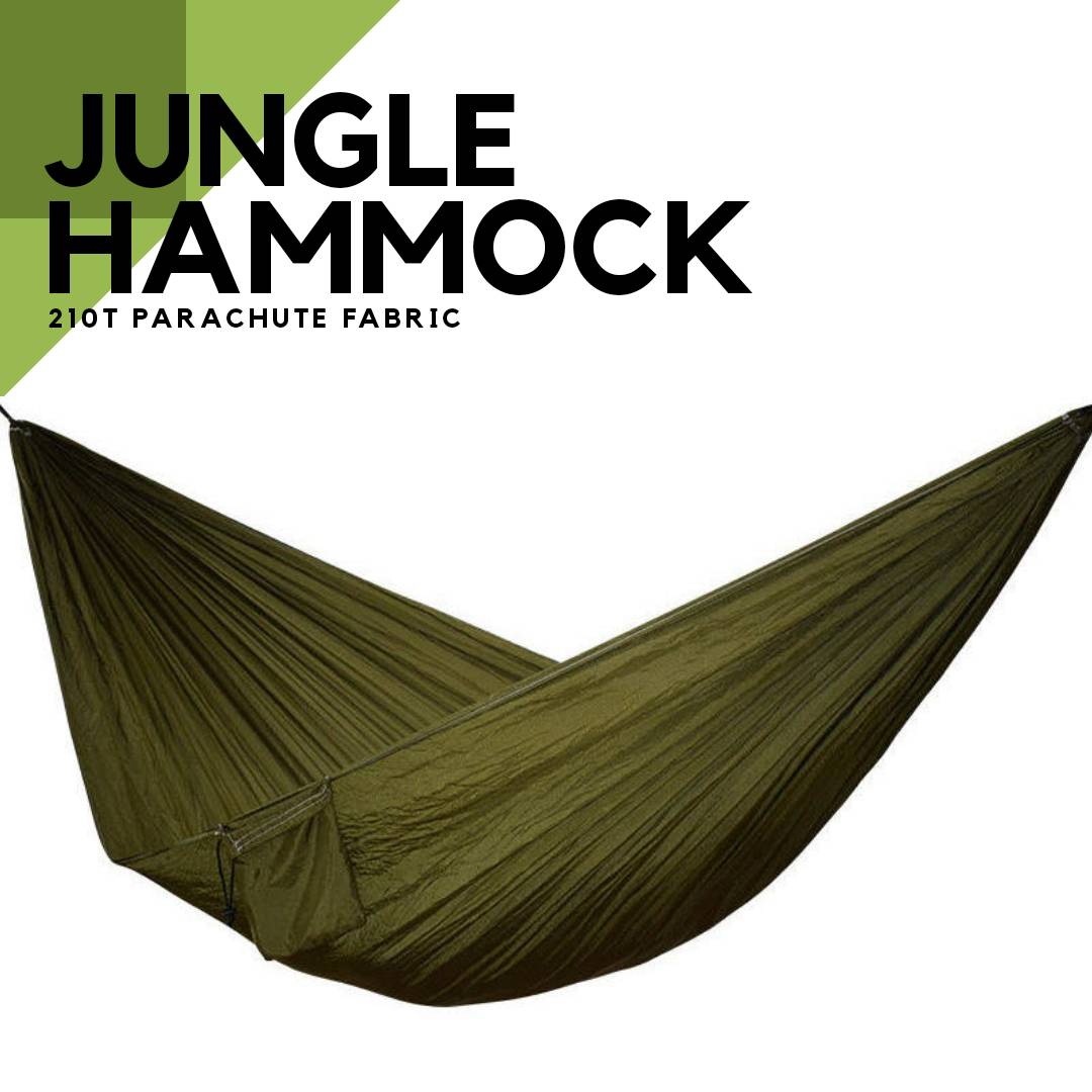 เปลผ้าร่ม เปลสนาม เปลทหาร เปลญวน Jungle Hammock