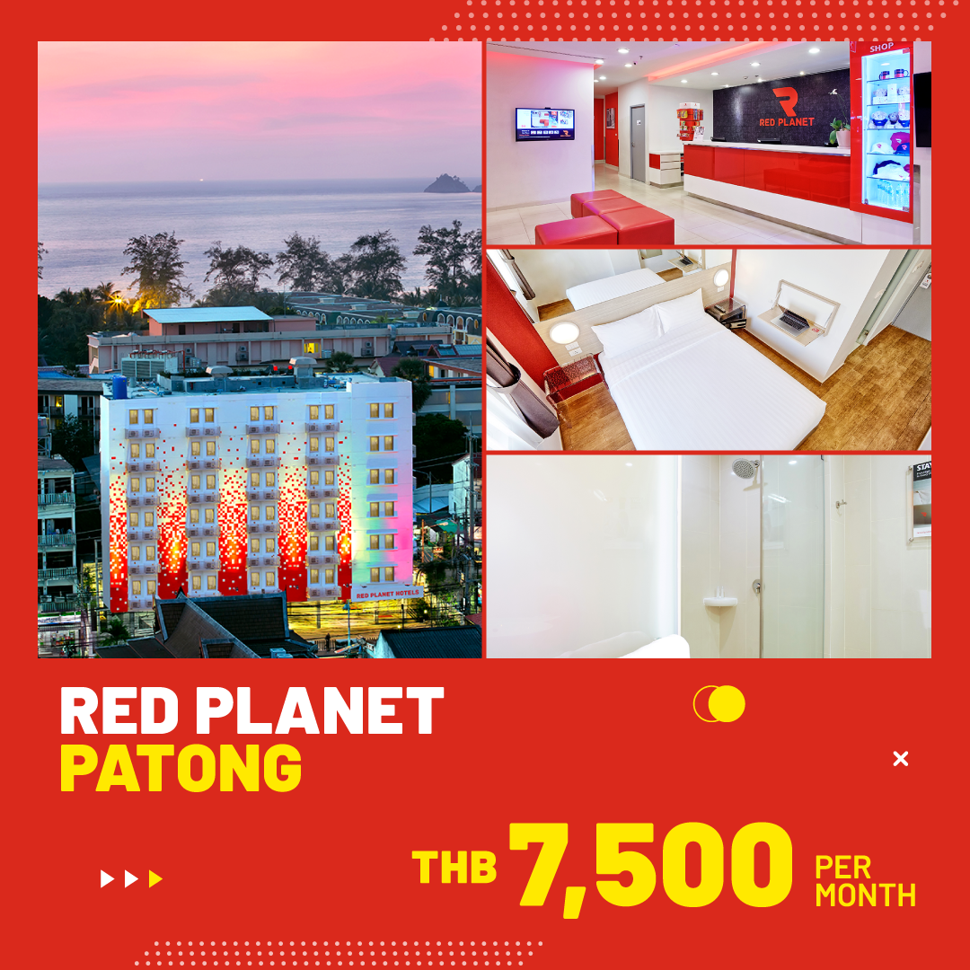 Monthly Stay - Red Planet Patong