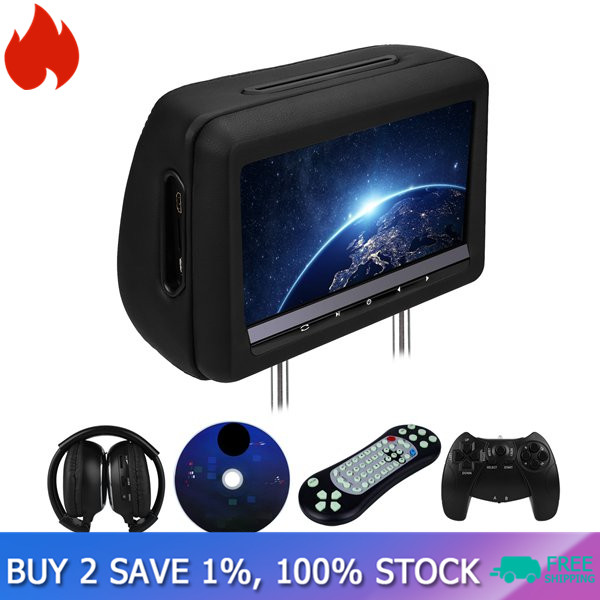 [Ready Stock] [Ready Stock] 10.1 Inch Headrest DVD Player Car Rear Seat ...