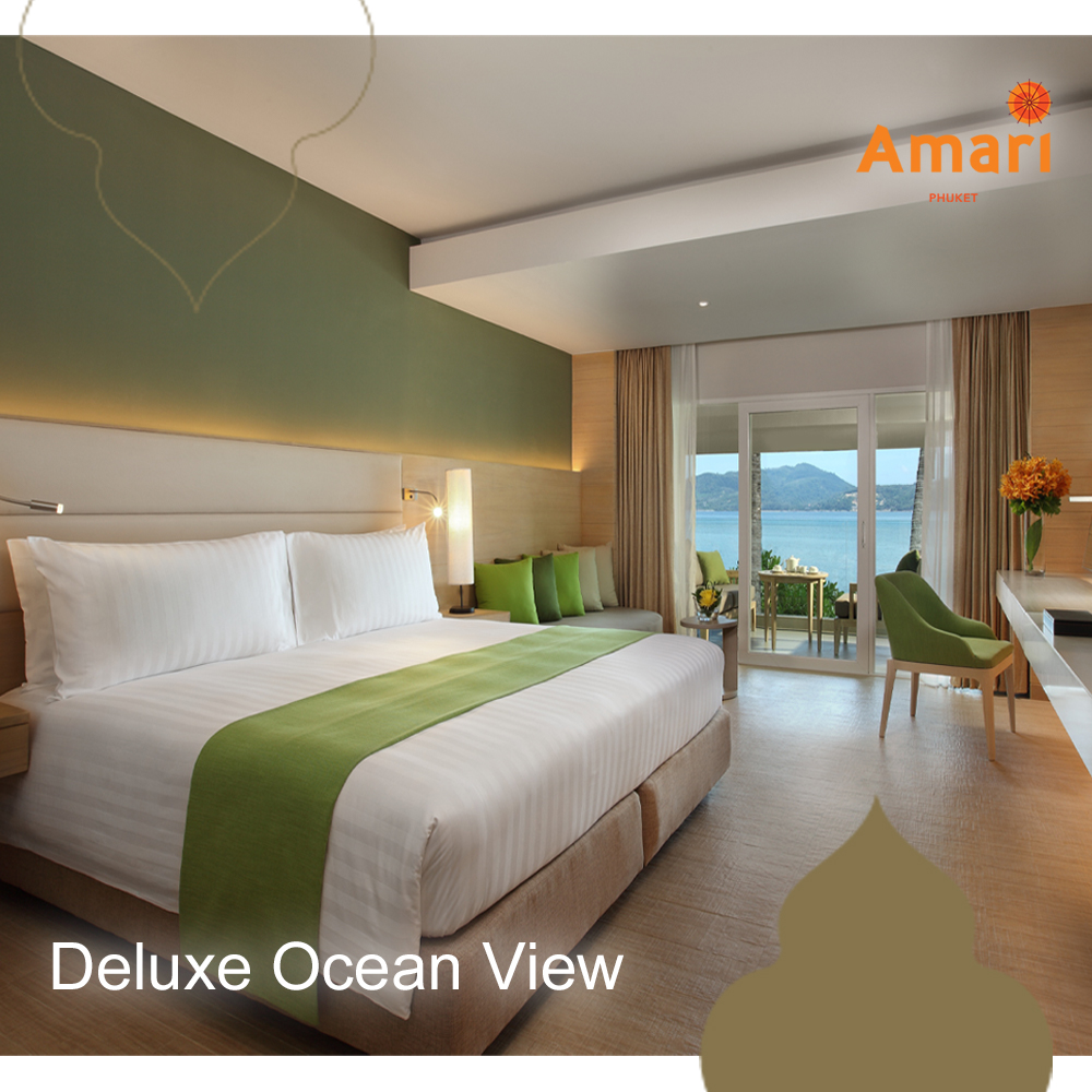 [E-Voucher] Deluxe Ocean View ห้องดีลักซ์ วิวทะเล  - Amari Phuket [จัดส่งทางอีเมล์]