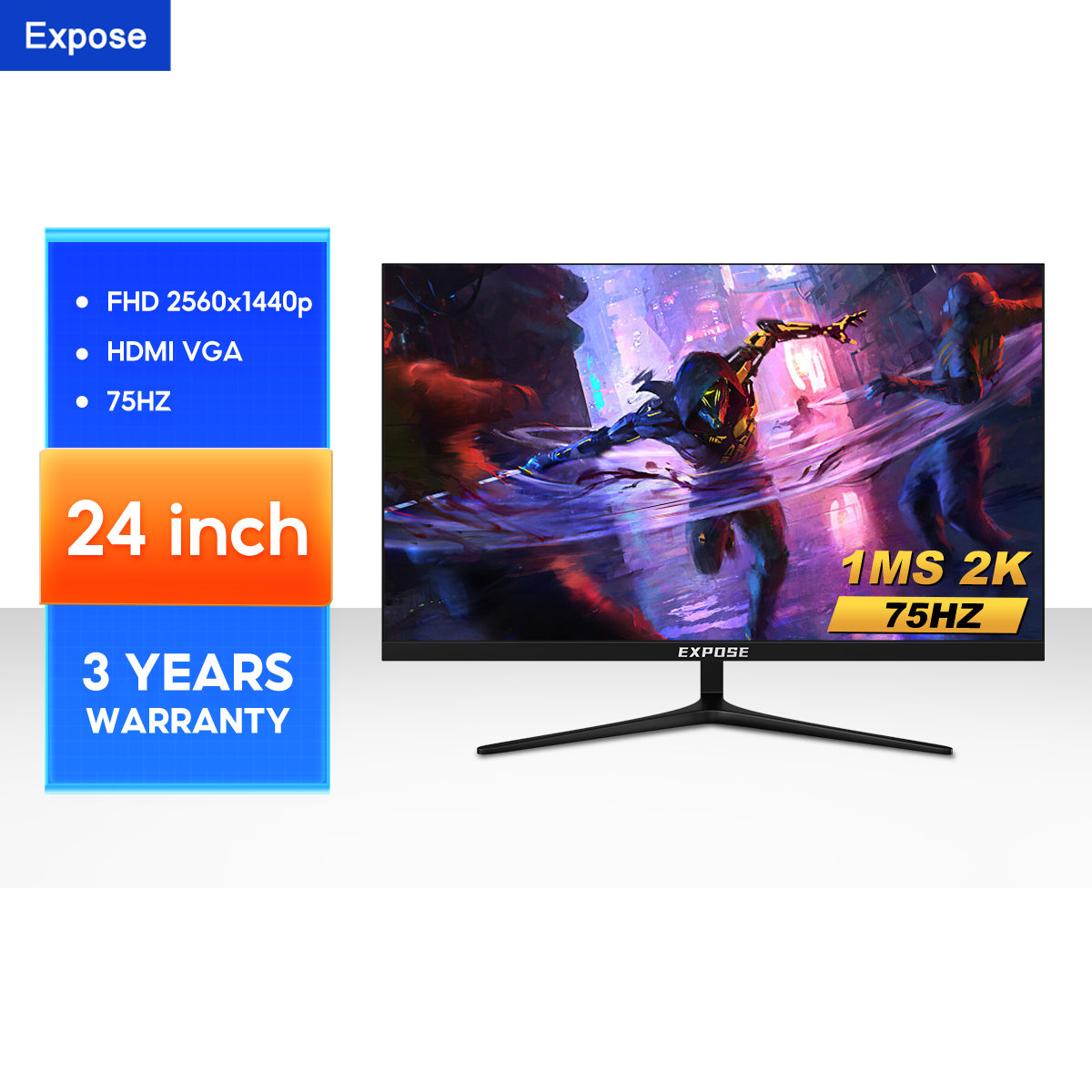 จอคอมพิวเตอร์ 4K 144HZ จอคอม monitor จอโค้ง เต็มจอไร้ขอบ 27 นิ้ว จอ ...