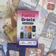 ภาพขนาดย่อของภาพหน้าปกสินค้าไพ่ทาโรต์ Pantha OracleMysterious Divination Tarot Oracle Card Little Girl Tarot Cards Decks Board Game English Tarot Card Deck Women accepted จากร้าน Storeshop บน Lazada ภาพที่ 2