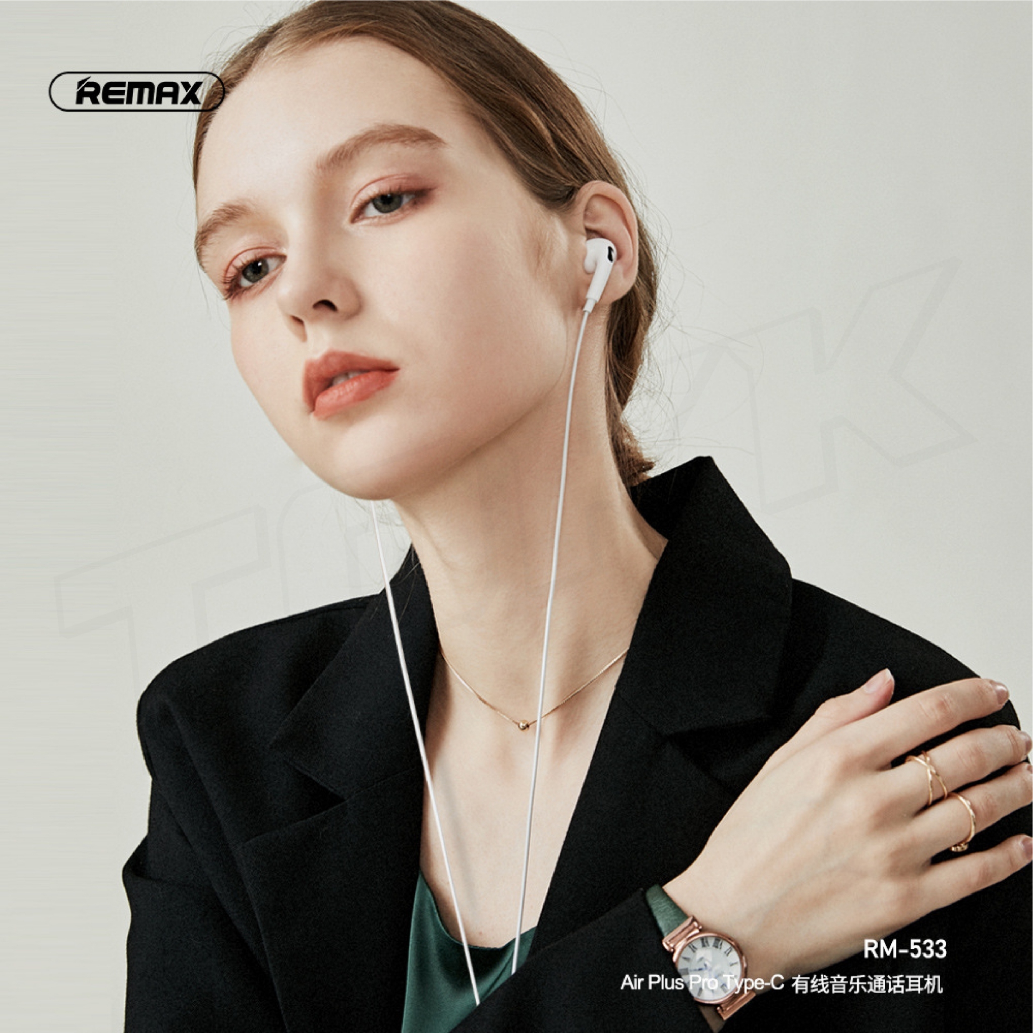 Remax RM-533 ของแท้ 100% หูฟัง Small Talk สำหรับ ช่อง Type-C เสียงดีมาก ...