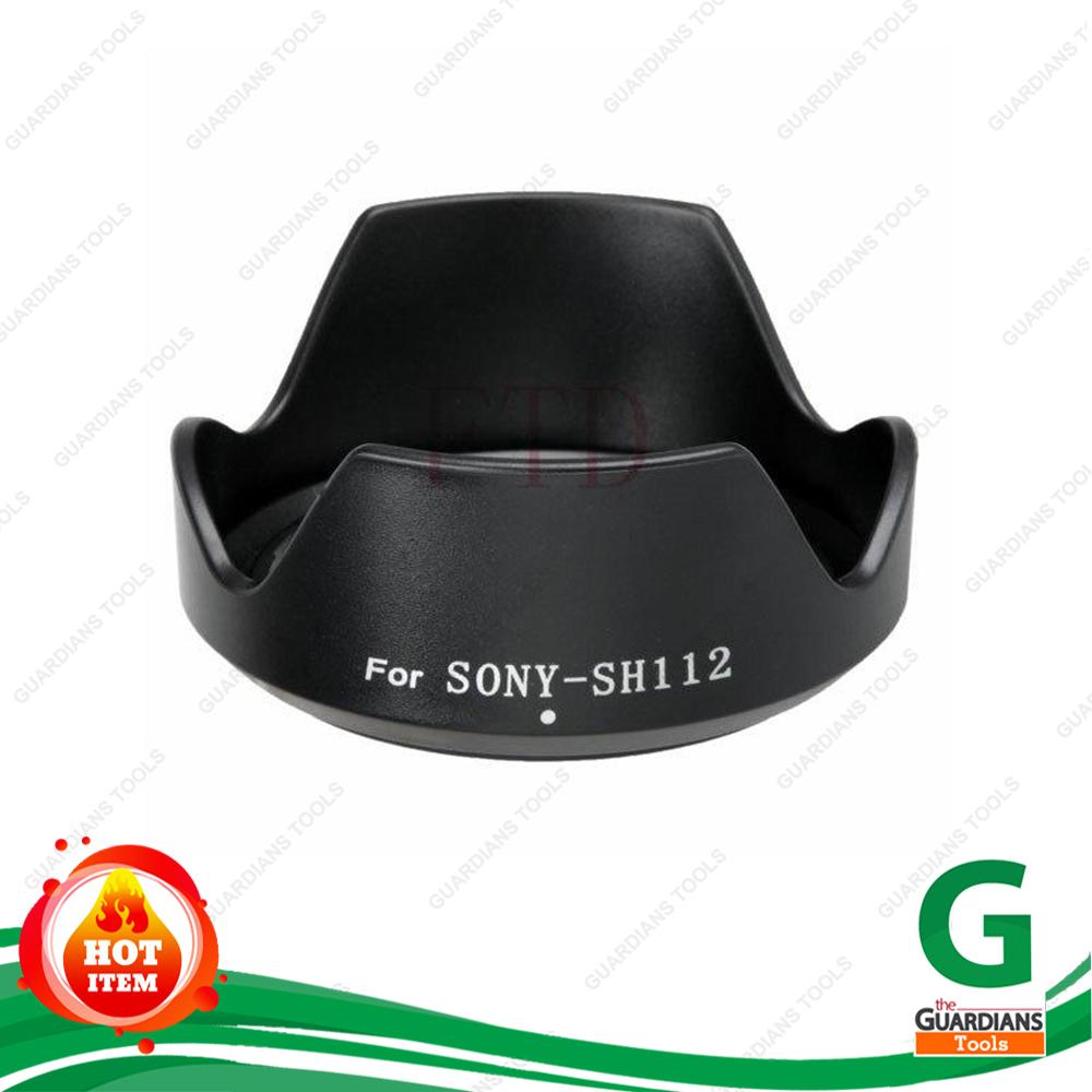 เลนส์ฮู้ด Lens Hood Sony Sh-112 สำหรับกล้องโซนี่ Sony E Alc-Sh112 3.5-5.6/18-55 2.8/16 Nex-3 Nex-5. 