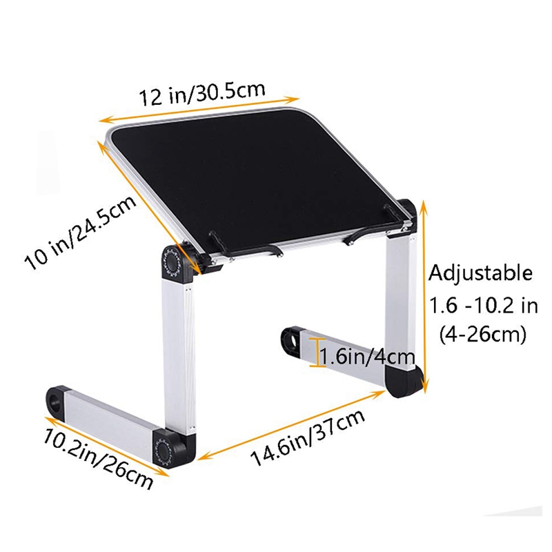 Adjustable Book Stand Height and Angle Adjustable Ergonomic Book Holder Aluminum Book Holder Student with Desktop Book Folder