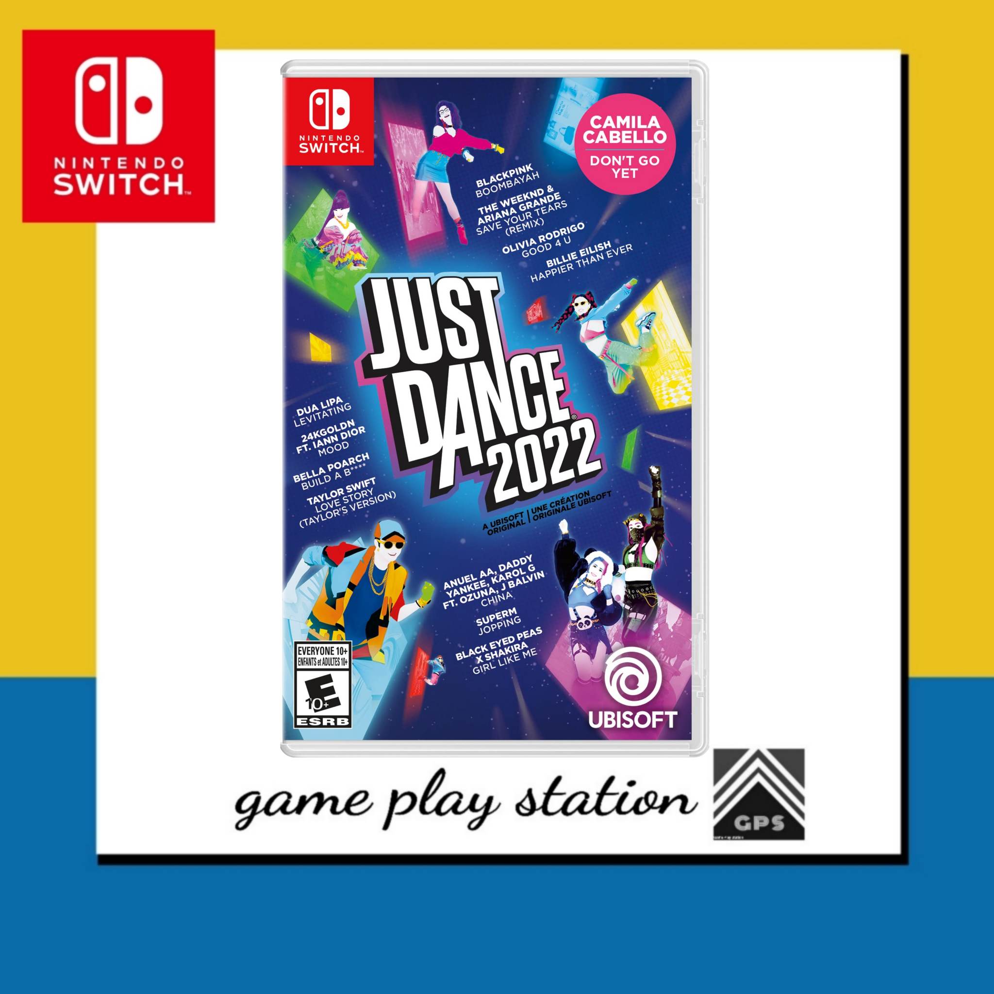 nintendo switch just dance 2022 ( english ) asia eu us MixASale
