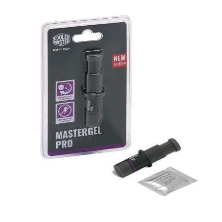 Cooler Master MasterGel Pro (flat syring) - ซิลิโคนนำความร้อน CPU/GPU แพ็คเกจใหม่ปาดง่ายกว่าเดิม