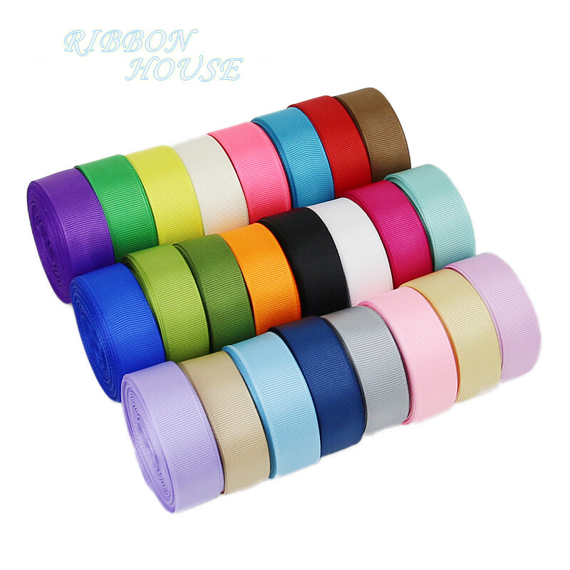 Grosgrain Ribbon 1 3 metres 9 25 38 50 75mm Premium Quality Ribbon Pink Blue
