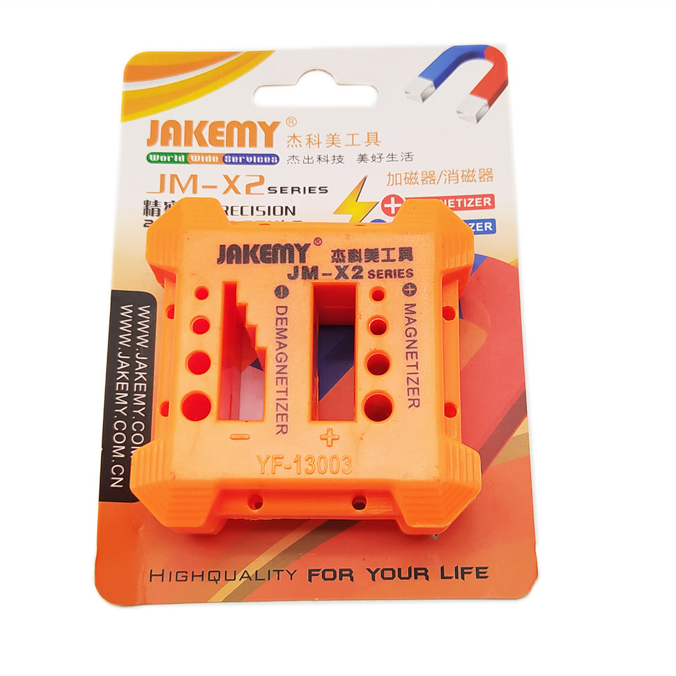 เครื่องทำแม่เหล็ก และ ลบความเป็นแม่เหล็ก ให้ไขควง JAKEMY JM-X2  Magnetizer/Demagnetizer