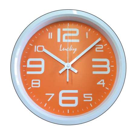 ขาย Lucky [PCM] นาฬิกาติดผนัง นาฬิกาแขวน รุ่น S-44 ขนาด 10 นิ้ว ขายด่วนโปรโมชั่น