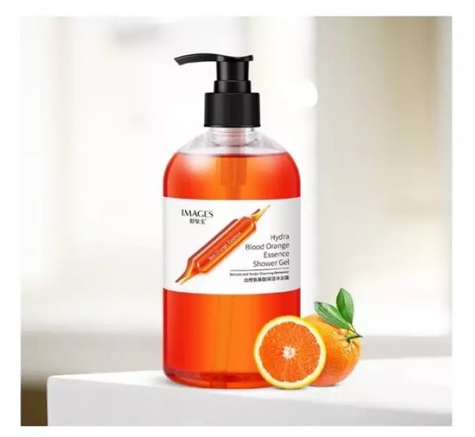 ครีมอาบน้ำเจลอาบน้ำ วิตามินซีจากส้ม IMAGES Blood Orange Shower Gel 550 ml.ผิวกระจ่างใสแบบธรรมชาติ-2733