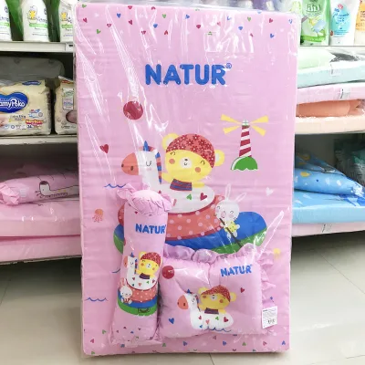 NATUR Baby Sponge Mattress size 22 x 36x 2.5 inc (1Set; 3 pcs)