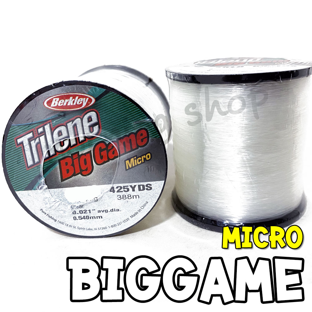 เอ็นตกปลา ไมโคร Berkley Trilene Biggame Micro [ สีขาว ]