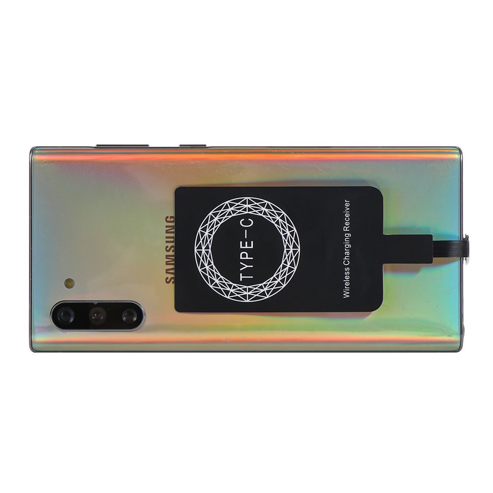 BUCHE Home, Office, Public Area High Efficiency Lightweight Universal Fast Charger Reception Coil Wireless Charging Receiver Accept Wire Receipt Connector