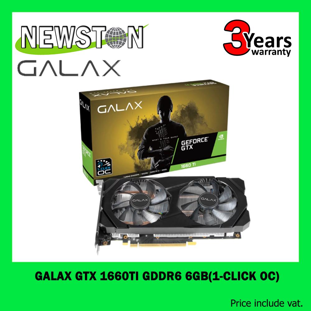 Galax Price Gtx 1660 Ti GALAX GEFORCE GTX 1660 TI (1-CLICK OC) 6GB